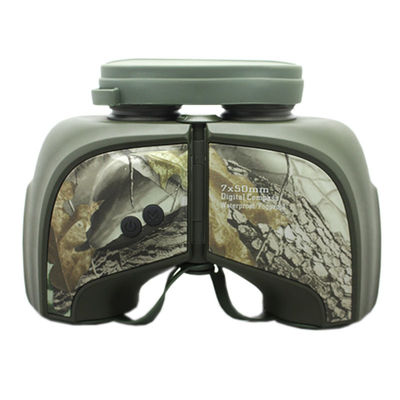 7x binocolo resistente Marine Digital Compass dell'acqua di ingrandimento 7x50